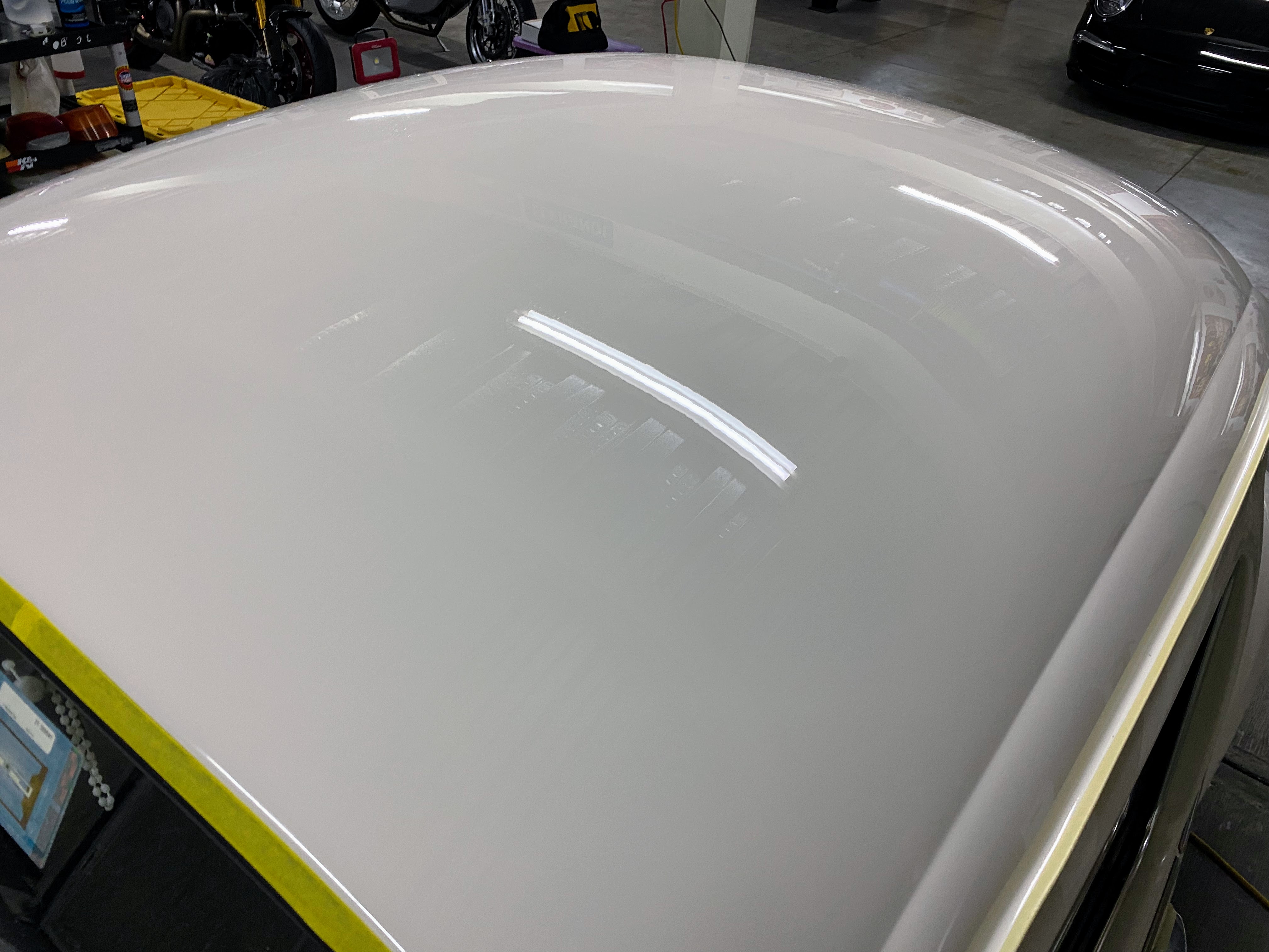 Corrección completa — antes y después